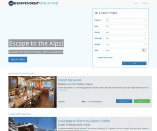 Independentmountain.com(Independent Mountain) Screenshot