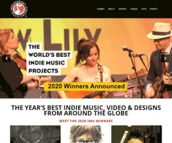Independentmusicawards.com(Artistry) Screenshot