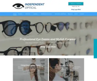 Independentoptical.org(Eye Doctors Rapid City) Screenshot