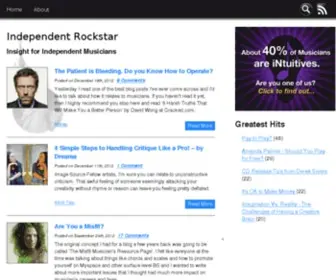 Independentrockstar.com(Independent Rockstar) Screenshot