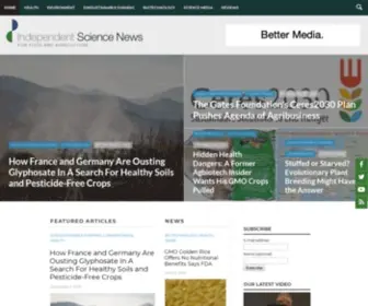 Independentsciencenews.org(Independent Science News) Screenshot