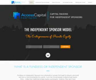 Independentsponsormodel.com(Independentsponsormodel) Screenshot