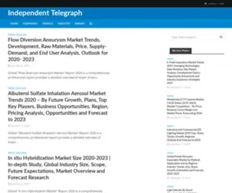 Independenttelegraph.com(Independent Telegraph) Screenshot