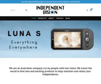 Independentvision.com.au(INDEPENDENT VISION) Screenshot