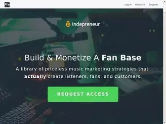 Indepreneur.io(Music Marketing That Works) Screenshot