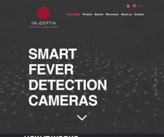 Indepthcam.com(AI Fever Detection Camera) Screenshot