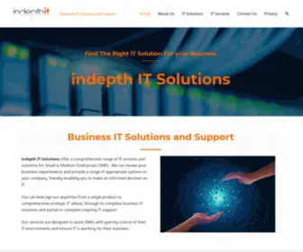 Indepthit.com.au(IndepthIT Solutions) Screenshot