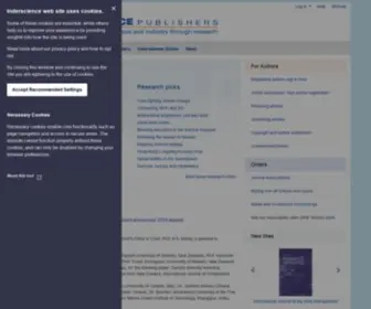 Inderscience.com(Inderscience) Screenshot