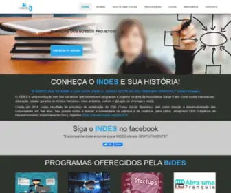 Indes.org.br(INDES) Screenshot