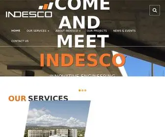 Indesco.com.au("Our reliability) Screenshot