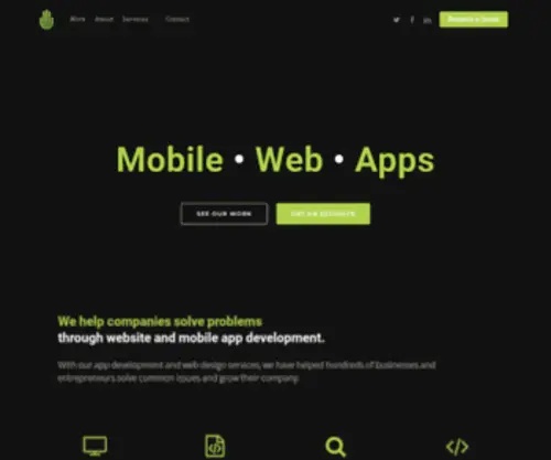 Indesignfirm.com(Web Design & App Development in Columbia) Screenshot