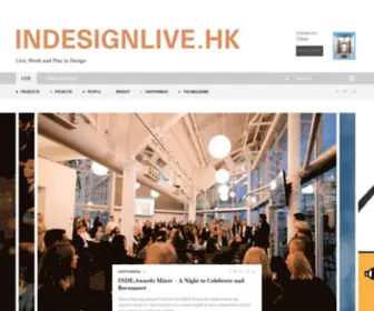 Indesignlive.hk(Daily Connection to Architecture and Design) Screenshot