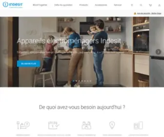 Indesit.fr(électroménager) Screenshot