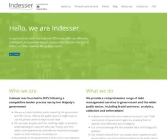 Indesser.com(UK Debt Management Company with Over 20 Years' Experience) Screenshot