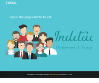 Indetac.com(ทำเว็บไซต์) Screenshot