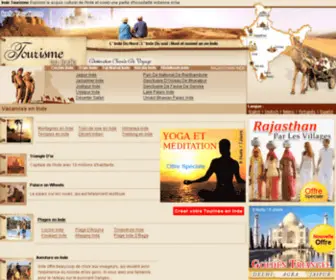 Indetourisme.com(Inde Tourisme) Screenshot