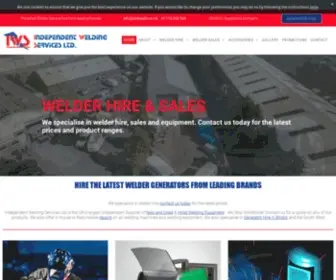 Indeweld.co.uk(Welder Hire and Welding Services) Screenshot