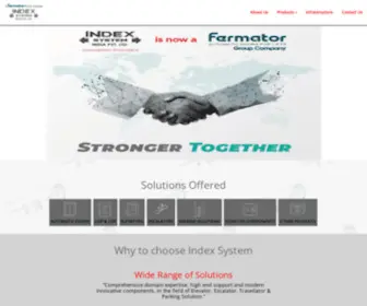 Index-SYstem.com(Best Suppliers for Elevator) Screenshot