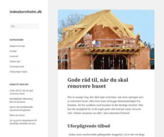 Indexbornholm.dk(indexbornholm) Screenshot