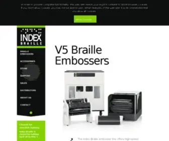 Indexbraille.com(Our standards) Screenshot
