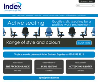 Indexbs.com(Index Business Supplies Ltd) Screenshot