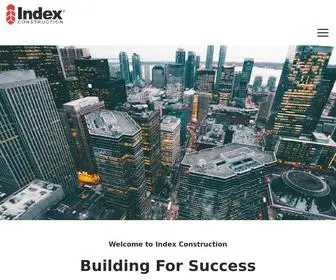 Indexconstruction.ca(Index Construction) Screenshot
