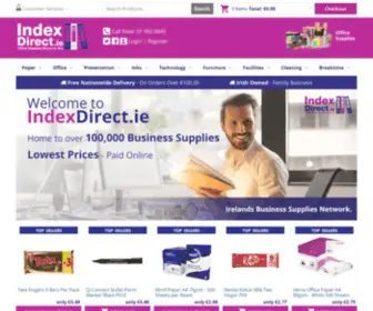 IndexDirect.ie(Office Supplies Direct to your Door) Screenshot