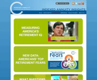 Indexedannuitiesinsights.com(Whether your retirement) Screenshot