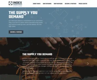 Indexind.com(Index Industries) Screenshot