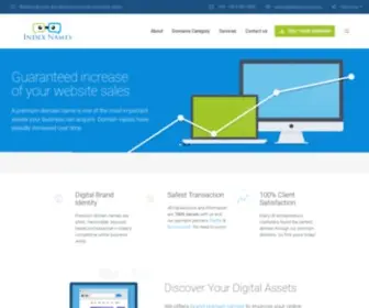 Indexnames.com(Find Your Perfect Brand Name) Screenshot