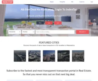 Indextap.com(Brokers in real estate) Screenshot