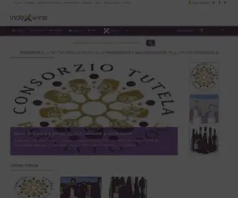 Indexwine.it(IndexWine il B2B del Vitivinicolo per lo scambio e l'inconto tra le Aziende IndexWine il B2B del Vitivinicolo per lo scambio e l'inconto tra le Aziende) Screenshot