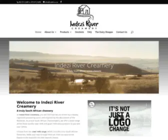 Indezi.co.za(Indezi River Creamery) Screenshot