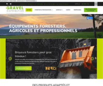 Indgravel.com(Équipements Forestiers Agricoles et Professionnels) Screenshot