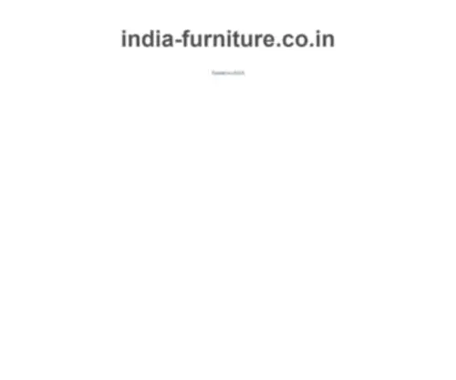 India-Furniture.co.in(India Furniture) Screenshot