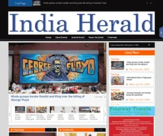 India-Herald.com(India Herald) Screenshot