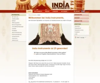 India-Instruments.de(India Instruments) Screenshot