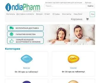 India-Pharm.com(Препараты для повышения потенции у мужчин) Screenshot