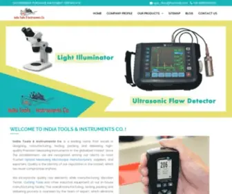 India-Tools.net(Optical Measuring Microscope Suppliers Mumbai) Screenshot