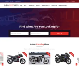 Indiabestbikes.com Screenshot