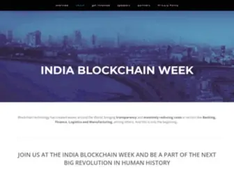 Indiablockchainweek.com(India Blockchain Week) Screenshot