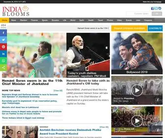 Indiablooms.com(First Portal on Digital News Management) Screenshot