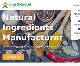 Indiabotanical.com(A Unit of Shaayan Pharmaceuticals P Ltd) Screenshot