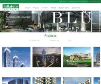 Indiabullsrealestate.com(Indiabulls Real Estate) Screenshot