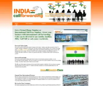 Indiacallforwarding.com(India Call Forwarding) Screenshot