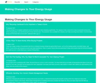 Indiacarddukan.com(Making Changes to Your Energy Usage) Screenshot