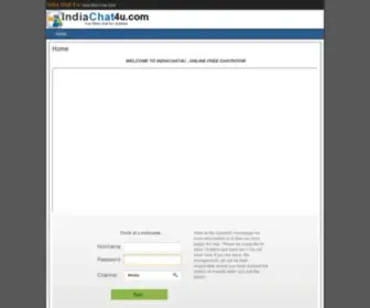 Indiachat4U.com(India chat) Screenshot