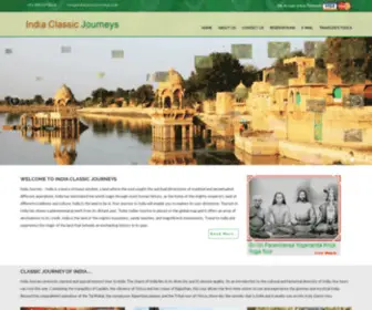 IndiaclassicJourneys.com(India Classic Cultural Tribal Nature Journey) Screenshot