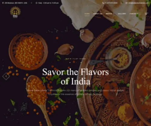 Indiaclaybranson.com(India Clay Oven) Screenshot