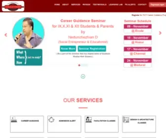 Indiacollegefinder.org(Technocrats India College Finder) Screenshot